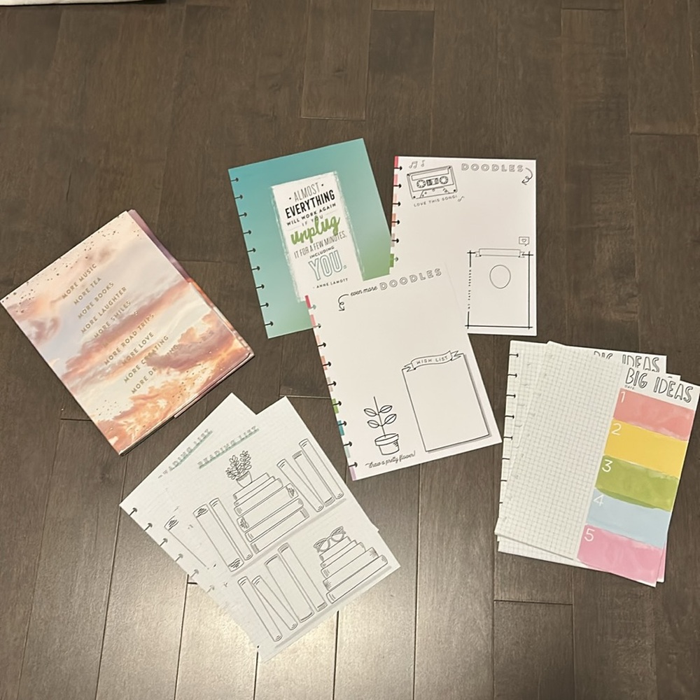 ME & MY BIG IDEAS Digital Detox Happy Planner Accessory Bundle, Calendar Planner